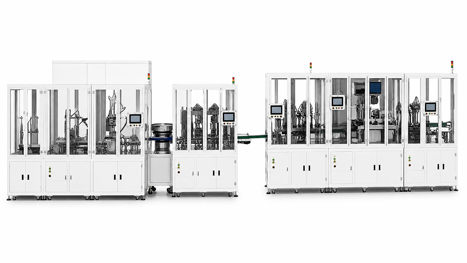 Fully Automatic High-Speed Backplane Connector Assembly and Inspection Line