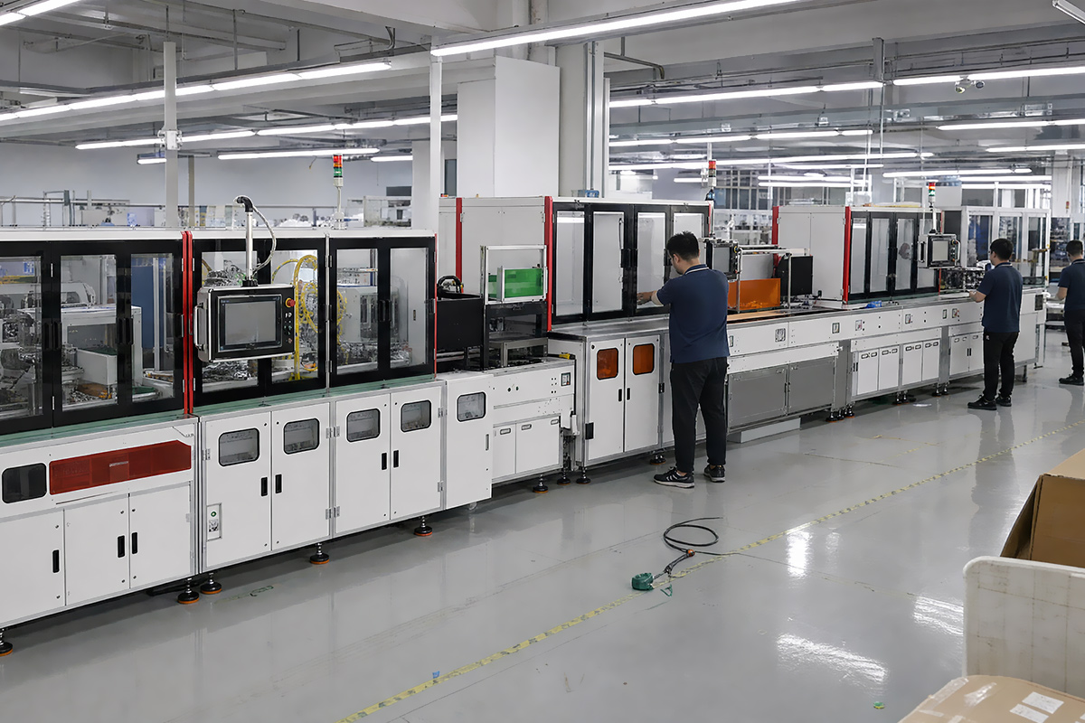 A certain company's NearStack 100Ω Connector and cable assembly automatic line A certain company's NearStack 100Ω connector and cable assembly automatic line